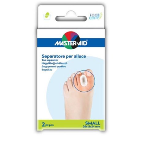 SEPARATORE DITA IN GEL MASTER-AID PER ALLUCE S 2 PEZZI