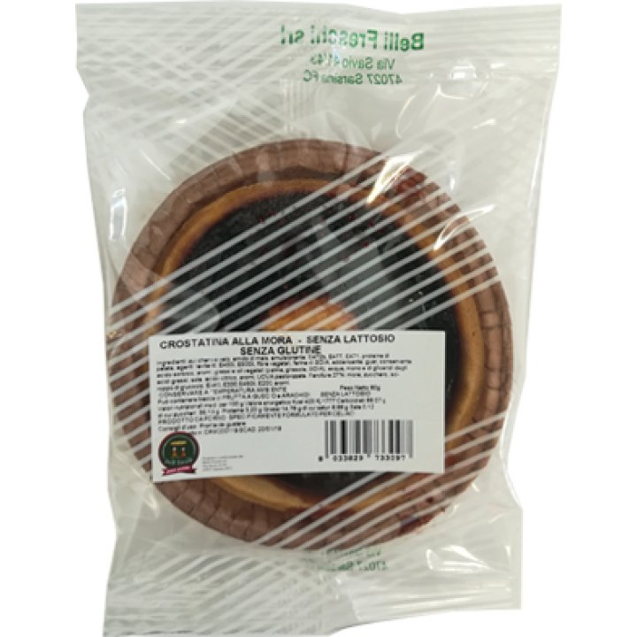 FACCIAMO FESTA CROSTATINA MORA SENZA LATTOSIO 80 G