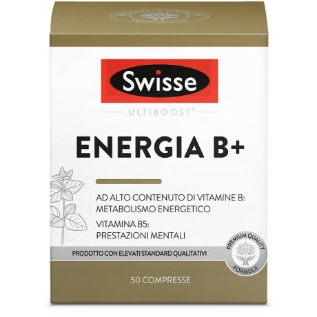 SWISSE ENERGIA B+ 50 COMPRESSE