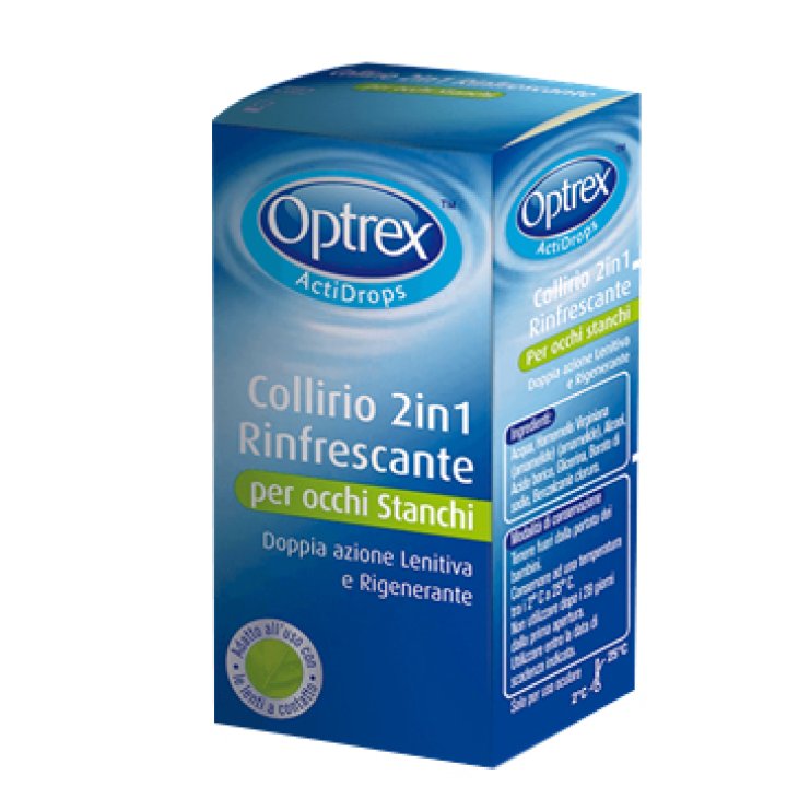 CCE OCULARI OPTREX ACTIDROPS 2IN1 RINFRESCANTE OCCHI STANCHI 1 PEZZO