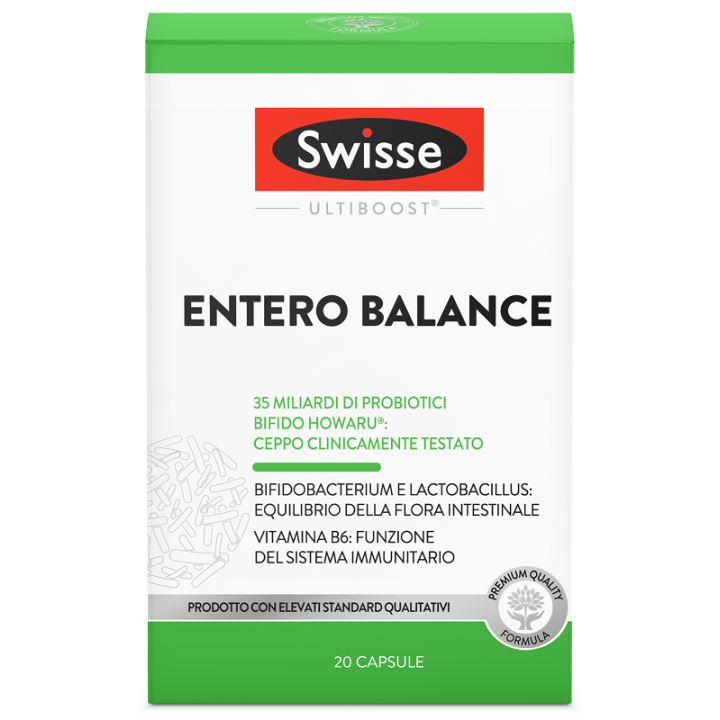 SWISSE ULTIBOOST ENTERO BALANCE 20 CAPSULE