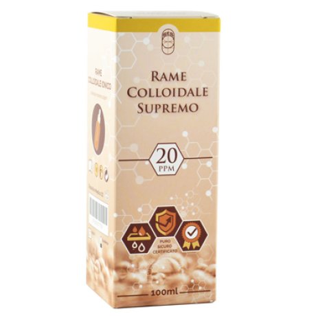 RAME COLLOIDALE SUPREMO 20PPM 100 ML