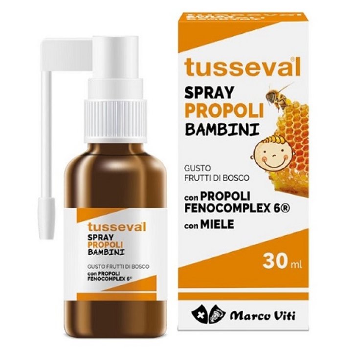 TUSSEVAL LA PROPOLI SPRAY PER BAMBINI 30 ML