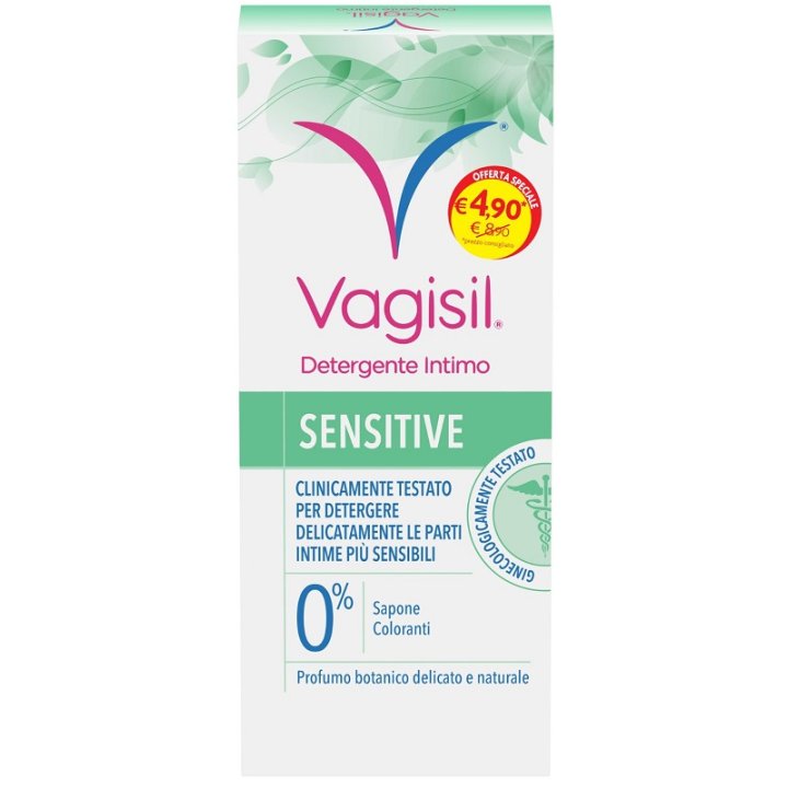 VAGISIL DETERGENTE SENSITIVE 250 ML