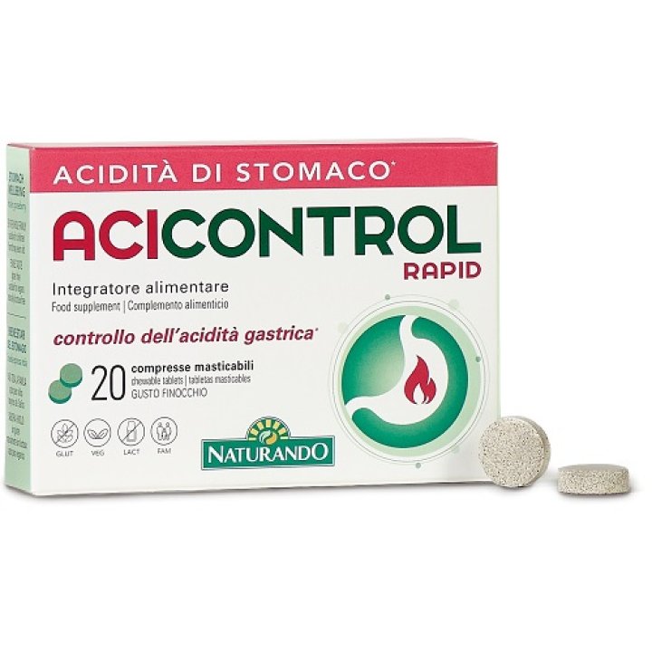 ACICONTROL RAPID 20 COMPRESSE