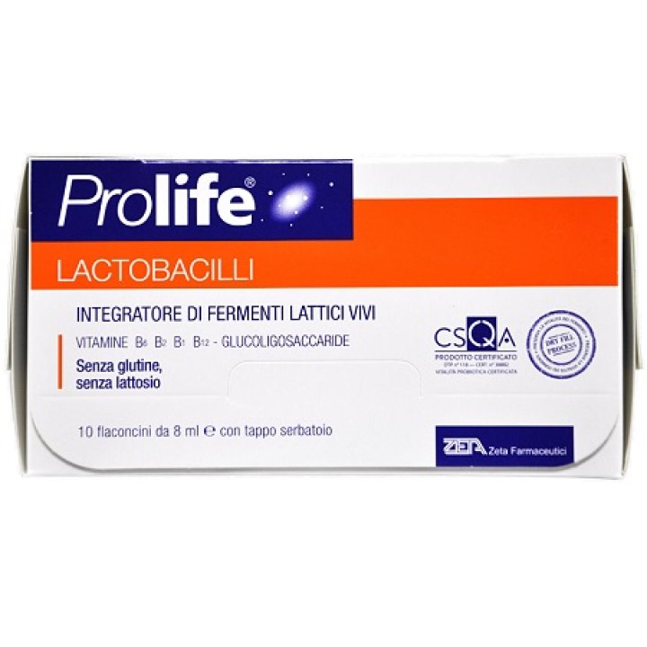 PROLIFE LACTOBACILLI 10 FLACONCINI 8 ML