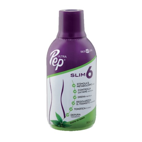 ULTRA PEP SLIM 6 TE\' VERDE 500 ML CON EDULCORANTE