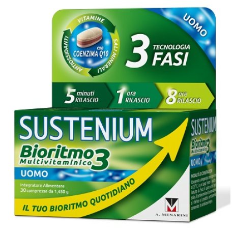 Sustenium Bioritmo3 uomo adulto - 30 compresse