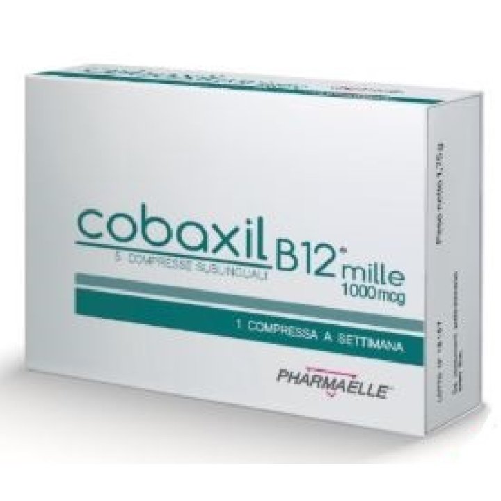 COBAXIL B12 1000 MCG 5 COMPRESSE SUBLINGUALI