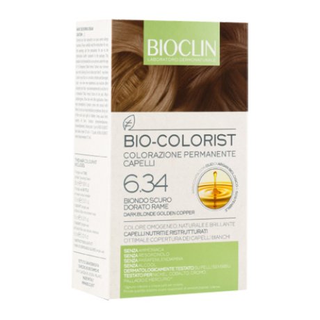 BIOCLIN BIO COLORIST 6,34 BIONDO SCURO DORATO RAME