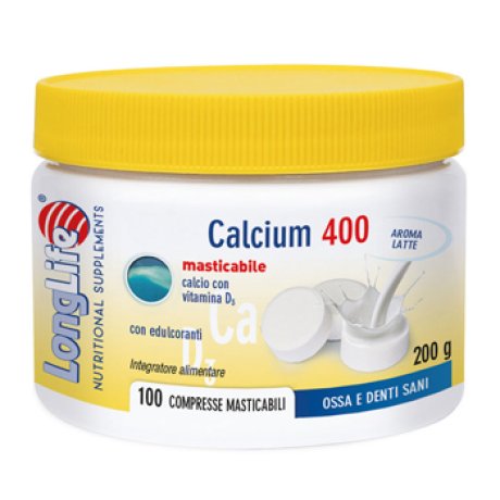 LONGLIFE CALCIUM LATTE 100CPR