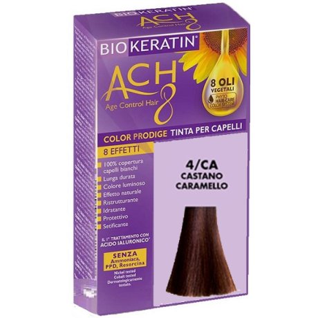BIOKERATIN ACH8 COLOR PRODIGE 4/CA CASTANO CARAMELLO BIOKERATIN ACH8 COLOR PRODIGE 4/CA CASTANO CARAMELLO