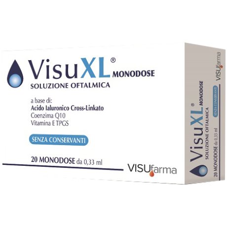 VISUXL MONODOSE SOLUZIONE OFTALMICA 20 PEZZI 0,33 ML