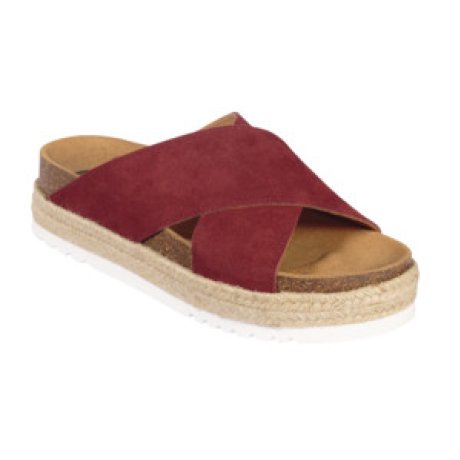 MALINDY CROSS SUEDE W RUBY R37