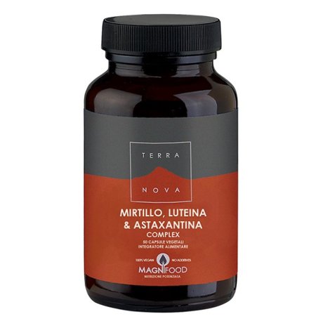 TERRANOVA MIRTILLO LUTEINA ASTAXANTINA SINERGIA PER GLI OCCHI 50 CAPSULE
