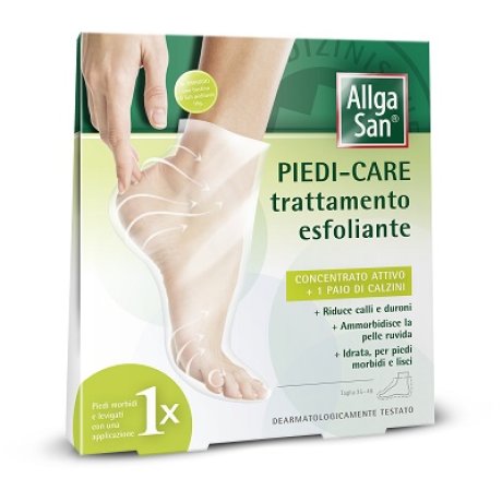 ALLGA SAN PIEDI CARE TRATTAMENTO ESFOLIANTE 2 BUSTE 20 ML