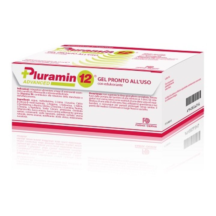 PLURAMIN12 GEL 14 STICK PACK DA 15 ML