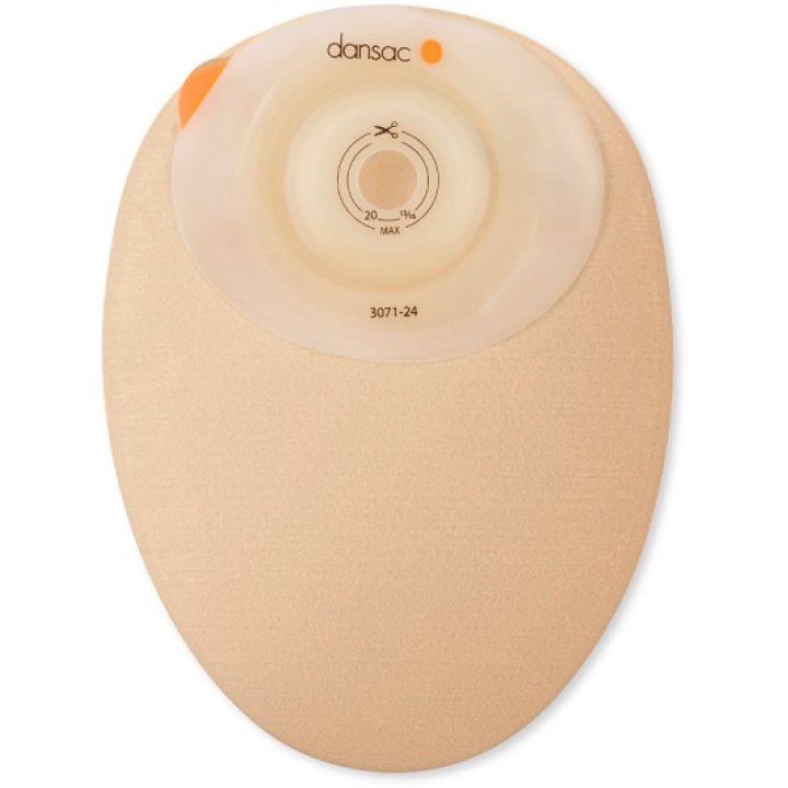 DANSAC NOVALIFE TRE 1 SACCA CHIUSA SOFTCONVEX MAXI PER COLOSTOMIA CON FINESTRA RITAGLIABILE 15-54MM 570 ML 10 PEZZI