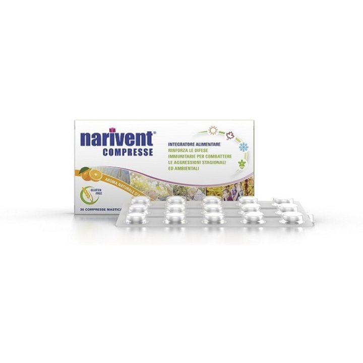 NARIVENT 30 COMPRESSE