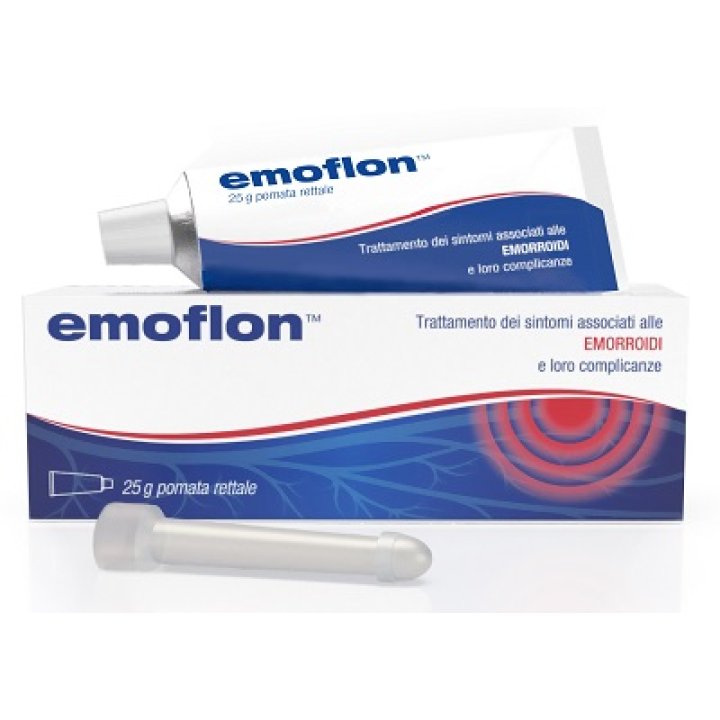 EMOFLON POMATA RETTALE TUBETTO 25 G CON APPLICATORE