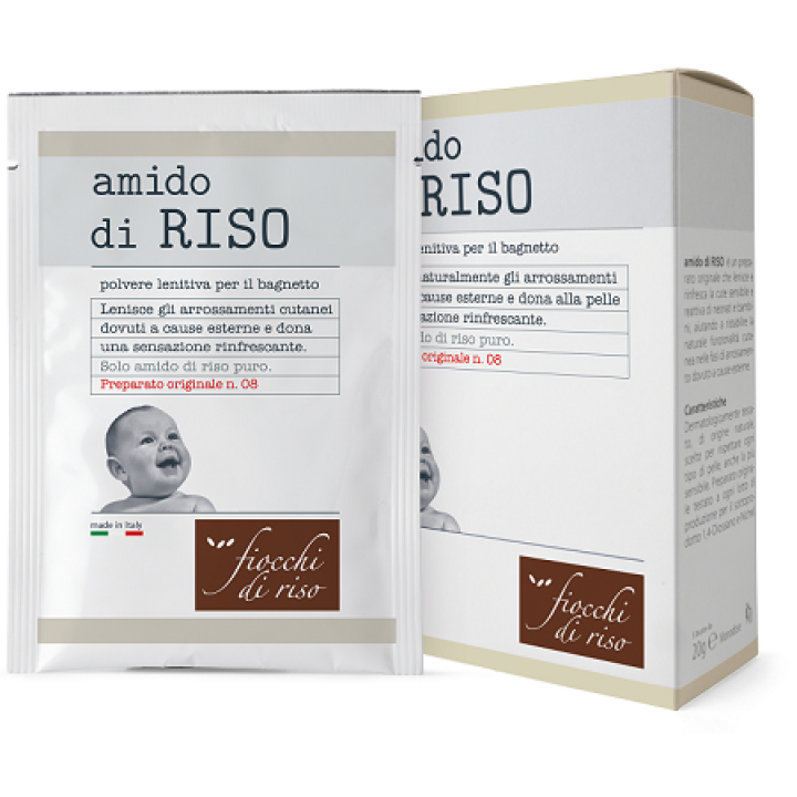 FIOCCHI DI RISO AMIDO DI RISO POLVERE LENITIVO 100 G