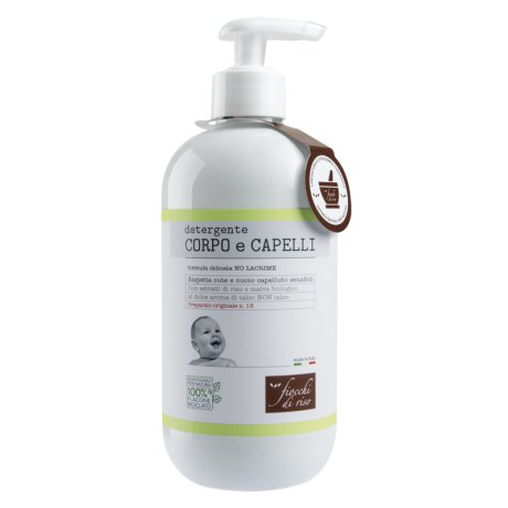 FIOCCHI DI RISO DETERGENTE CORPO/CAPELLI TALCO 400 ML