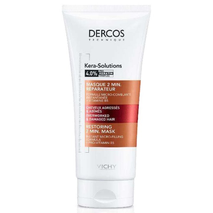 DERCOS TECHNIQUE KERASOL MASCHERA RIPARATRICE 2 MIN 200 ML