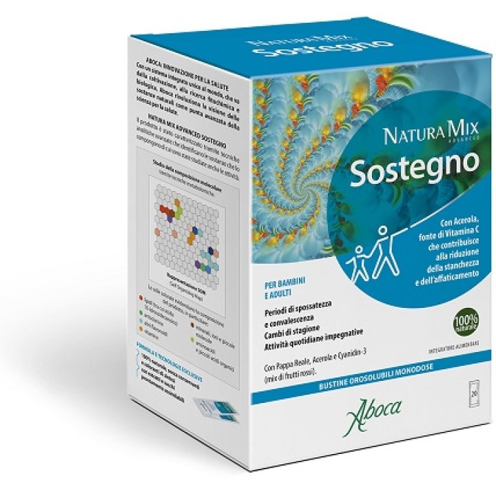 NATURA MIX ADVANCED SOSTEGNO OROSOLUBILE 20 BUSTINE