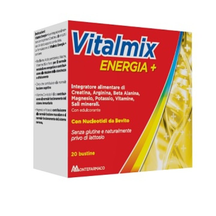 Vitalmix Energia+ - 20 bustine contro la stanchezza mentale