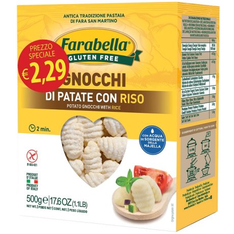 FARABELLA GNOCCHI PATATE 500 G PROMO