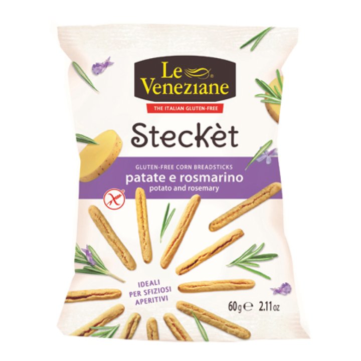 LE VENEZIANE STECKET PATATE ROSMARINO 60 G