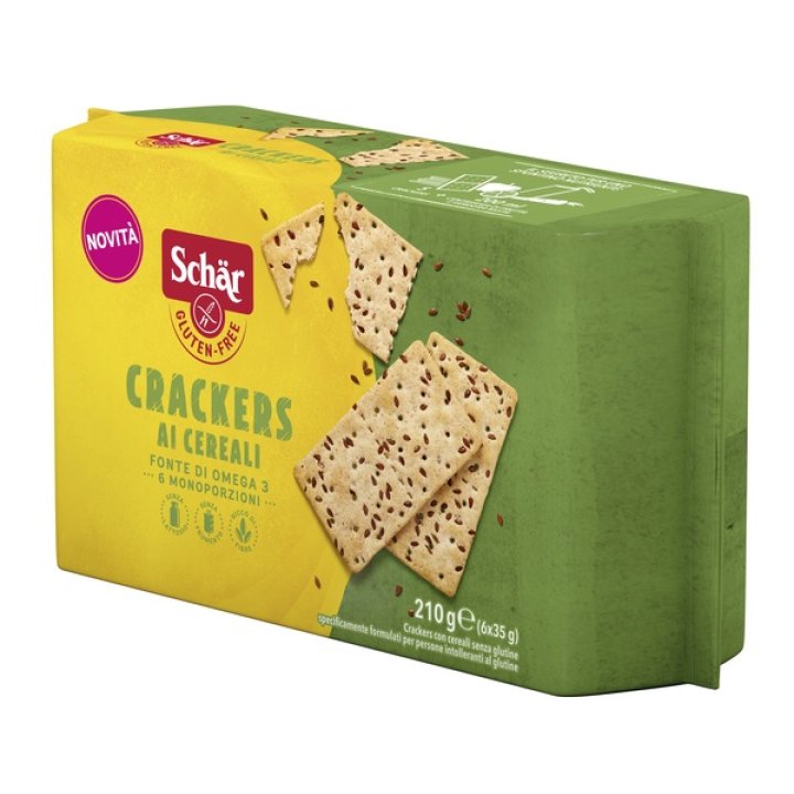 SCHAR CRACKERS CEREALI 6 PEZZI DA 35 G