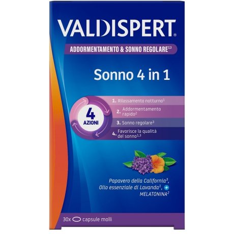 VALDISPERT NOTTE 4 IN 1 30 CAPSULE MOLLI