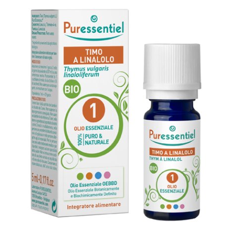 PURESSENTIEL TIMO A LINALOLO OLIO ESSENZIALE BIO 5 ML