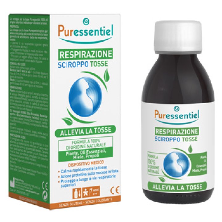 PURESSENTIEL SCIROPPO TOSSE RESPIRAZIONE DISPOSITIVO MEDICO 125 ML