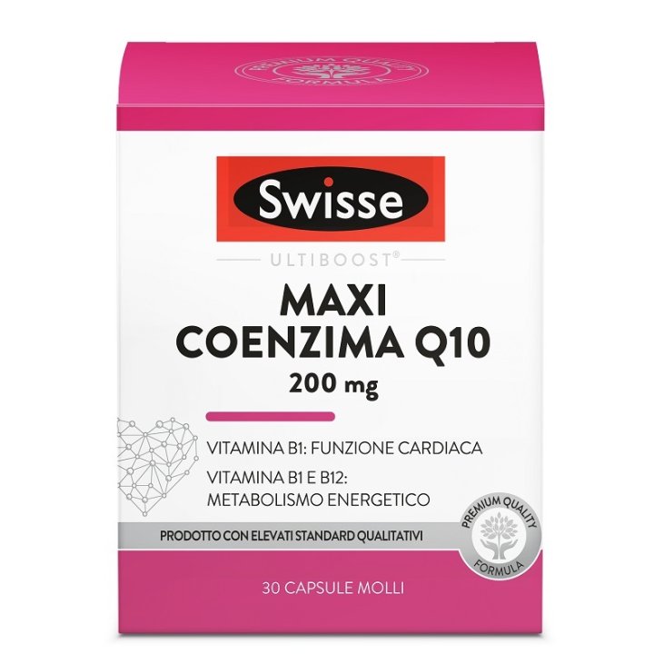 SWISSE MAXI COENZIMA Q10 200 MG 30 CAPSULE