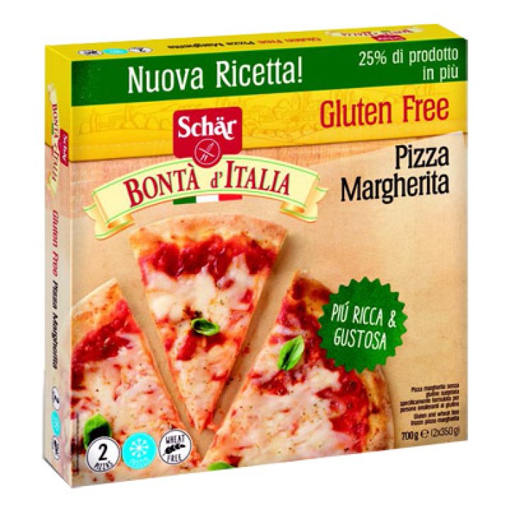 SCHAR SURGELATI PIZZA MARGHERITA BONTA\' D\'ITALIA 2 X 350 G