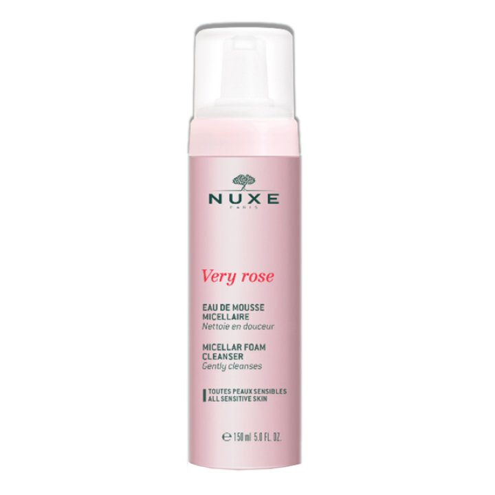 NUXE VERY ROSE MOUSSE AERIENNE NETTOYANTE 150 ML