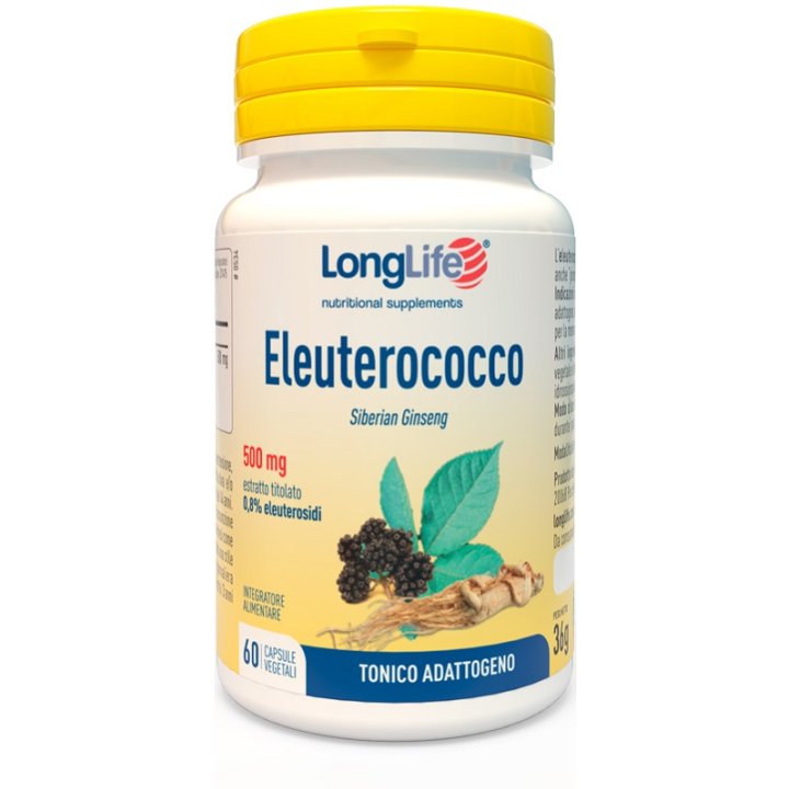 LONGLIFE ELEUTEROCOCCO 0,8% 60 CAPSULE 500MG