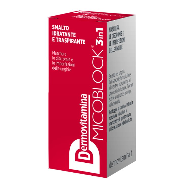 DERMOVITAMINA MICO SMALTO ROSSO 5 ML