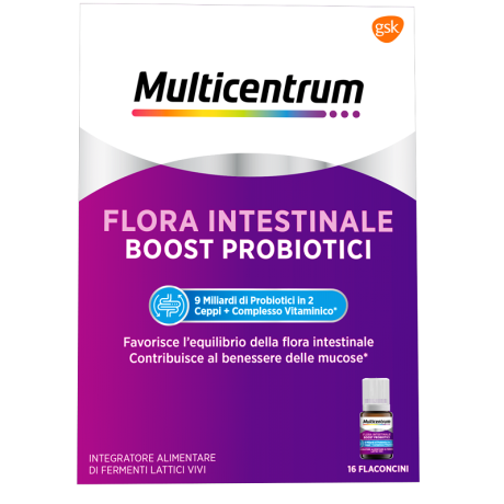 MULTICENTRUM DUOBIOTICO 16 FLACONCINI