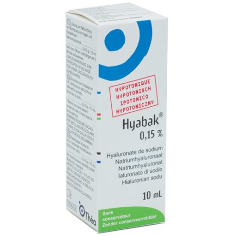 HYABAK 0,15% SOLUZIONE OFTALMICA 10 ML