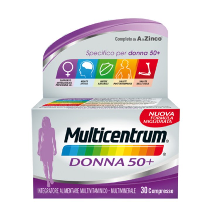 MULTICENTRUM DONNA 50+ 60 COMPRESSE