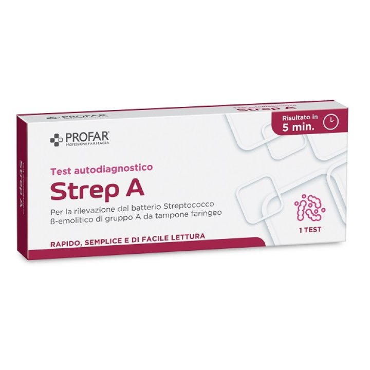 PROFAR TEST STREPTOCOCCO CON CASSETTA A POZZETTO 1 PEZZO