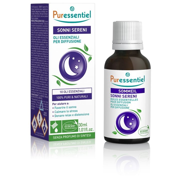 MISCELA ZEN OLI ESSENZIALI PER DIFFUSIONE 30 ML PURESSENTIEL ECOCERT