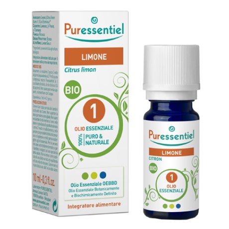 PURESSENTIEL LIMONE OLIO ESSENZIALE BIO 10 ML