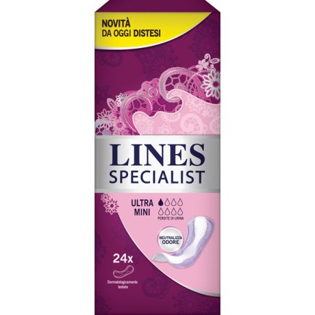 PANNOLONE SAMATO LINES SPECIALIST ULTRAMINI 24 PEZZI FARMA