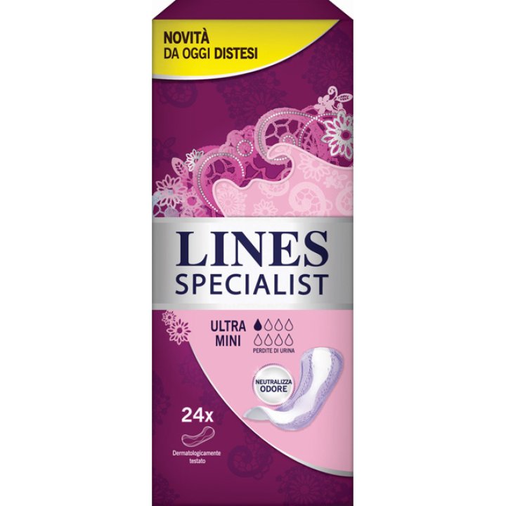 PANNOLONE SAMATO LINES SPECIALIST ULTRAMINI 24 PEZZI FARMA