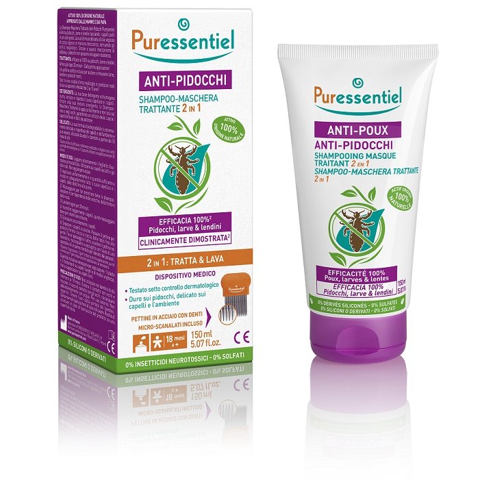 PURESSENTIEL SHAMPOO TRATTANTE ANTI-PIDOCCHI 150 ML