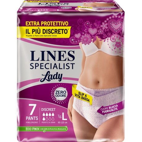 LINES SPECIALIST PANTS DISCREET L FARMA 7 PEZZI